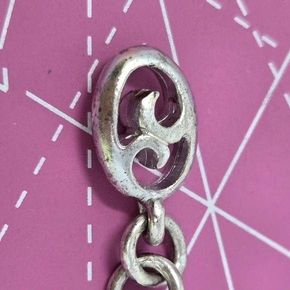 VINTAGE GIVENCHY FIVE STRAND BLUE GREEN GLASS BEAD NECKLACE SIGNED WOMEN JEWELRY - Picture 11 of 12